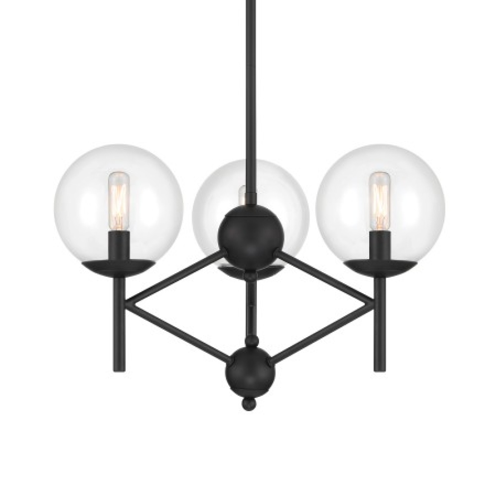 Auresa - 3 Light, Pendant Fixture in Metal