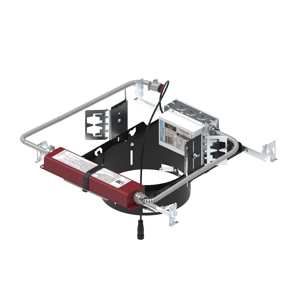 8" Sapphire III Non-IC New Construction Housing w/ Integral Test Switch EM Driver, 26W / 2500lm,