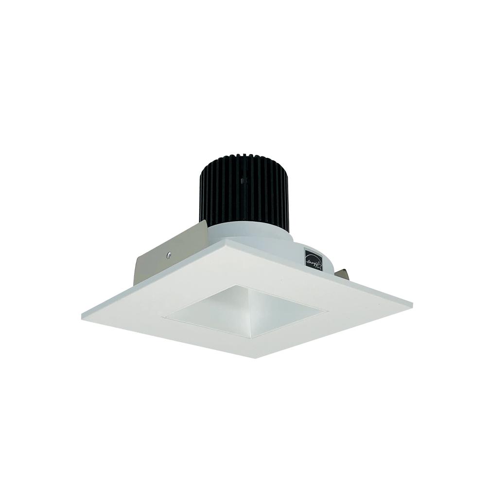 4" Iolite LED Square Reflector with Square Aperture, 10-Degree Optic, 850lm / 12W, 2700K, Matte