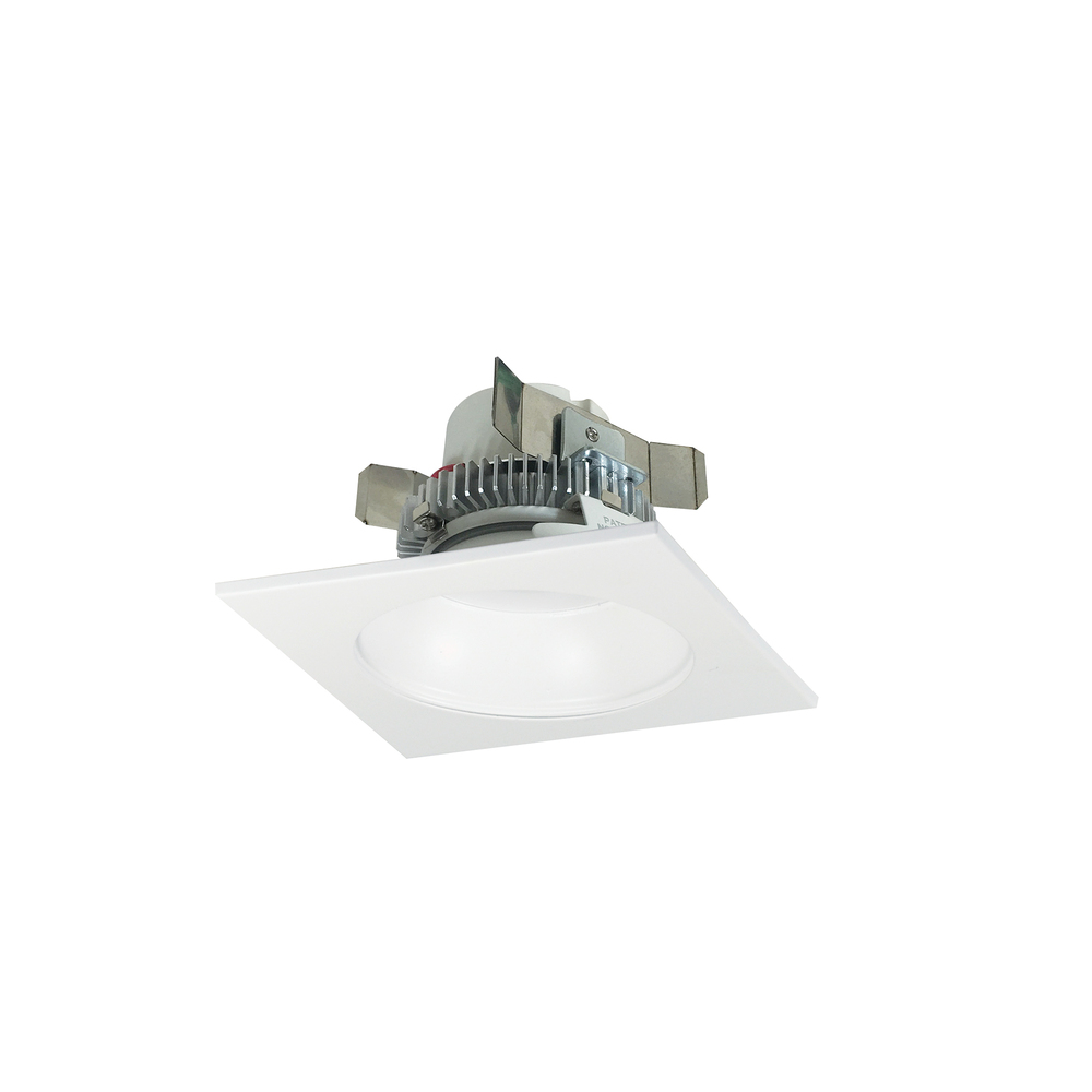 4" Cobalt Click 750LM LED Retrofit, Square/Round Reflector, 10W, 2700K, White, 120V Triac/ELV