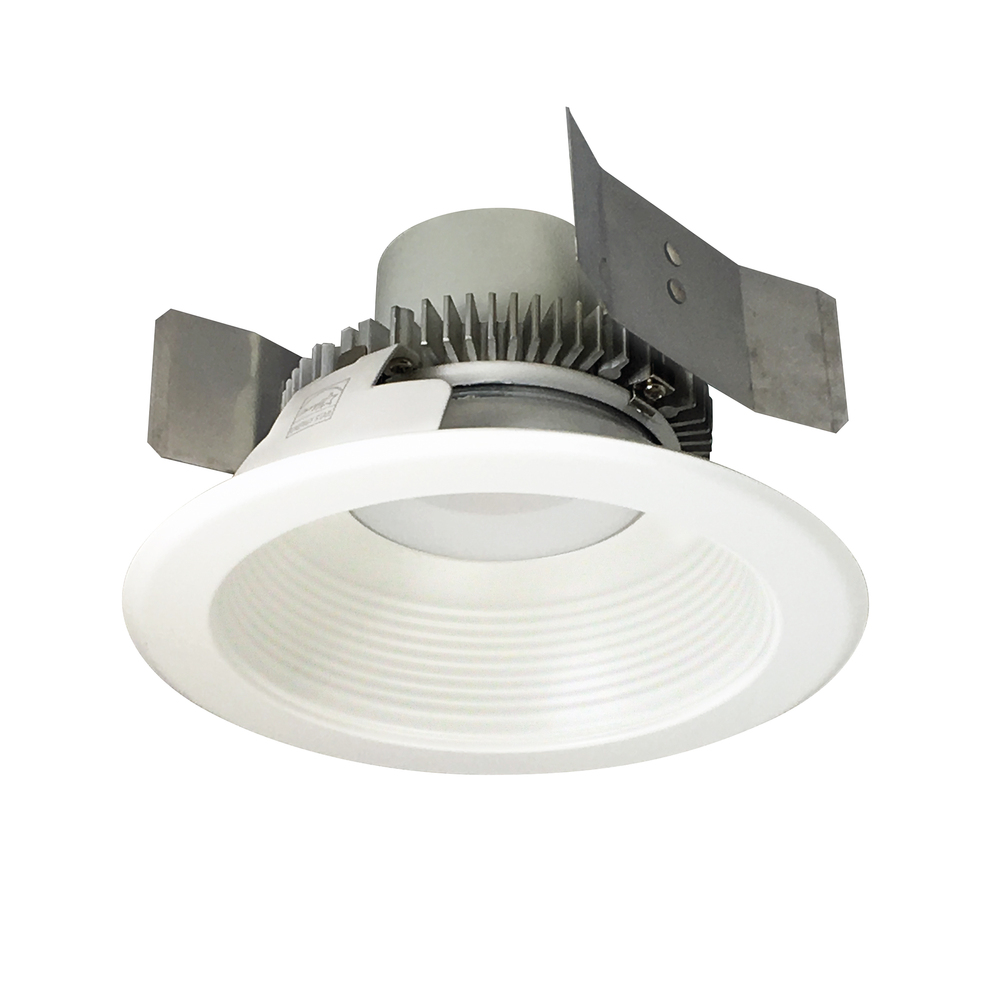 5" Cobalt Click LED Retrofit, Baffle, 1000lm / 12W, 2700K, Matte Powder White Baffle / Matte