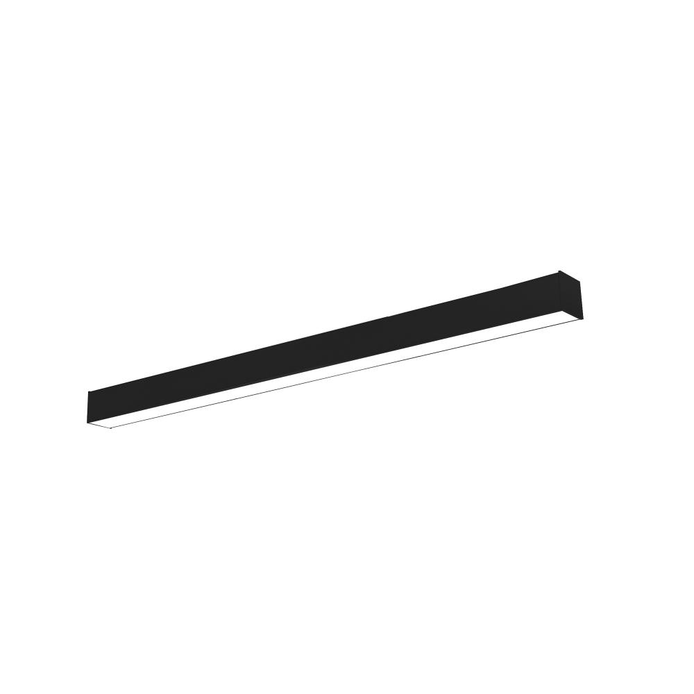4' L-Line LED Direct Linear w/ Selectable Wattage & CCT, Black Finish