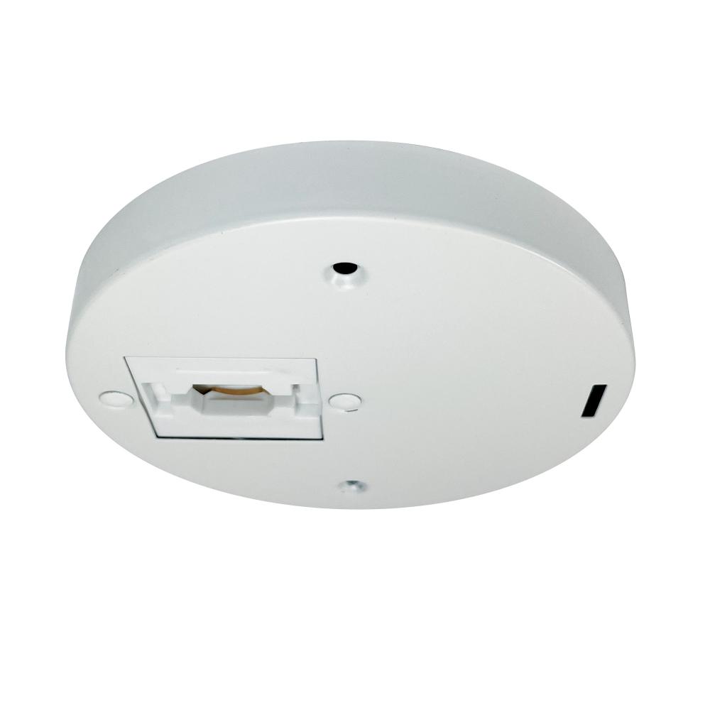 Round Monopoint Canopy for Aiden Track Head (NTE-850), White