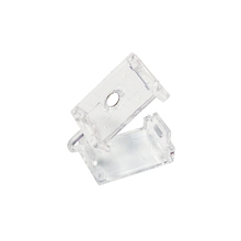 Nora NATL-IP6512 - NUTP13 IP65 120V Tape Light Installation Bracket Kit, 2 Clear Mounting Clips & Screws