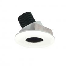 Nora NIO-4RPHA35XMPW/10 - 4" Iolite LED Round Adjustable Pinhole, 1000lm / 14W, 3500K, Matte Powder White Pinhole / Matte