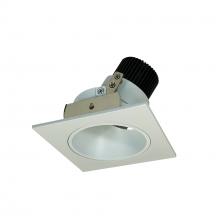 Nora NIO-4SD35XWW/10 - 4" Iolite LED Square Adjustable Reflector with Round Aperture, 1000lm / 14W, 3500K, White