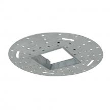 Nora NIO-TLMR-4SA - 4" Square Trimless Mud Ring for 4" Iolite Square Trimless