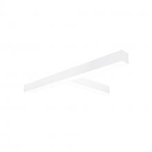 Nora NLINSW-T334W - "T" Shaped L-Line LED Direct Linear w/ Selectable Wattage & CCT, White Finish