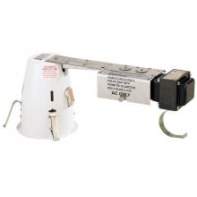 Nora NLR-404QAT - 4" AT Low Voltage Housing, 120V/12V Mag. Transformer, Rated for 50W