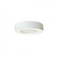 Nora NMP2-LED27W - 24V Josh LED Puck Light, 300lm / 2700K, White Finish