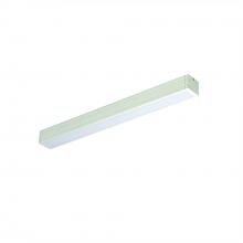 Nora NUD-6812/50W - 12" Bravo FROST LED Linear, 500lm/ft, 7W, 5000K, White Finish