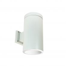 Nora NYLI-6WL201WWW - 6" Cylinder, White, Wall Mount, 20W Med Base LED, Refl., White