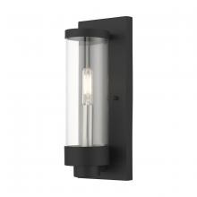 Livex Lighting 20721-14 - 1 Lt Textured Black Outdoor ADA Wall Lantern