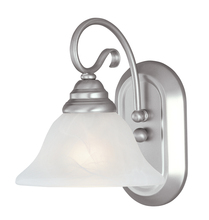 Livex Lighting 6101-91 - 1 Light Brushed Nickel Bath Light