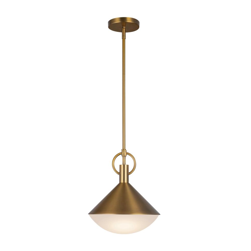 Abruzzo Collection 1-Light Pendant Brass