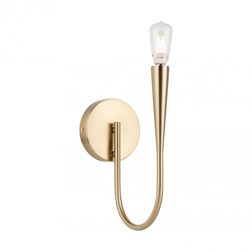 Bronte Collection 1-Light Sconce Brass
