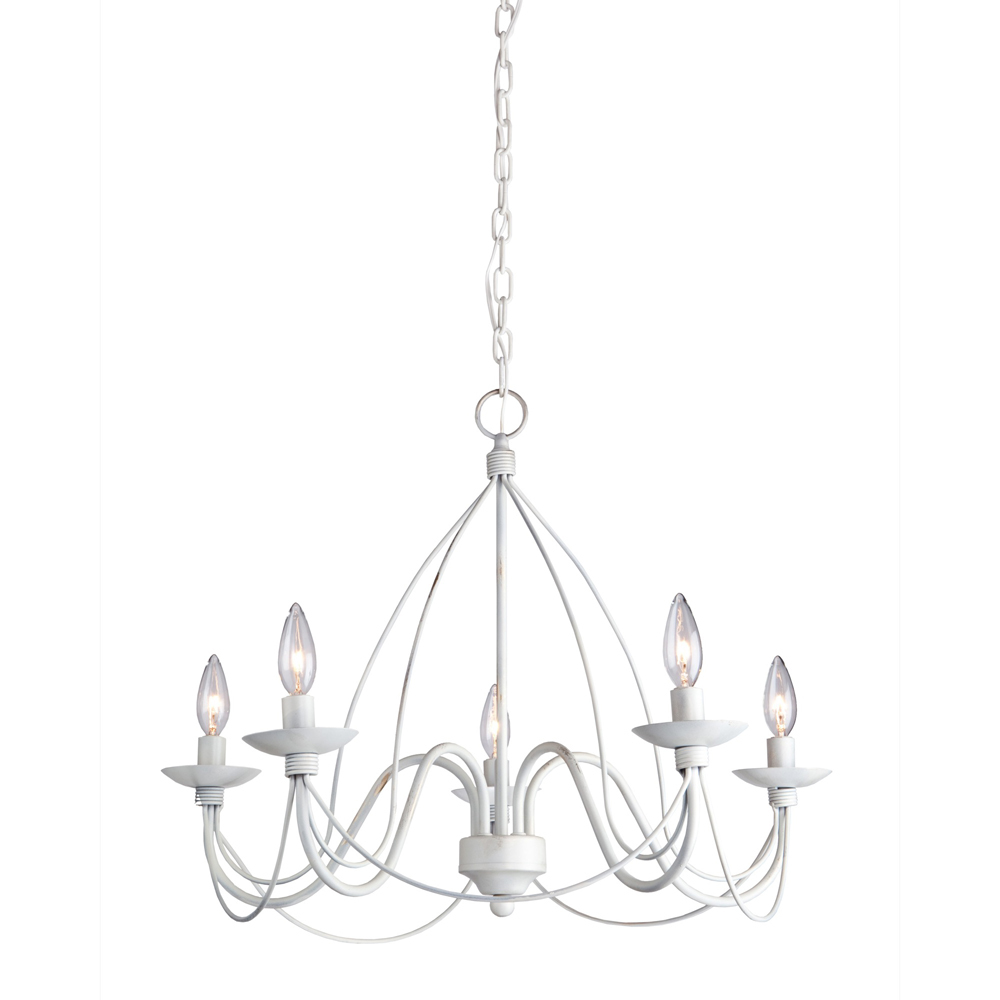Wrought Iron AC1485AW Chandelier