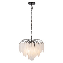 Artcraft AC11780BK - Alessia 4 Light Pendant, Black