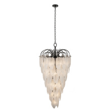 Artcraft AC11784BK - Alessia 23 Light Chandelier, Black