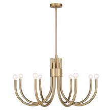 Savoy House 1-6680-8-127 - Sorrento 8-Light Chandelier in Noble Brass