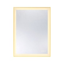 Savoy House 2-1232-24X32 - Paulding LED Rectangle Frontlit Mirror with Gold Frame