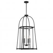 Savoy House 3-2406-4-89 - Rosedale 4-Light Pendant in Matte Black