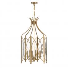 Savoy House 3-6802-6-127 - Enclave 6-Light Pendant in Noble Brass