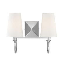 Savoy House 8-2542-2-109 - Cameron 2-Light Bathroom Vanity Light in Polished Nickel