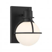 Savoy House 9-1060-1-BK - Pierce 1-Light Wall Sconce in Matte Black