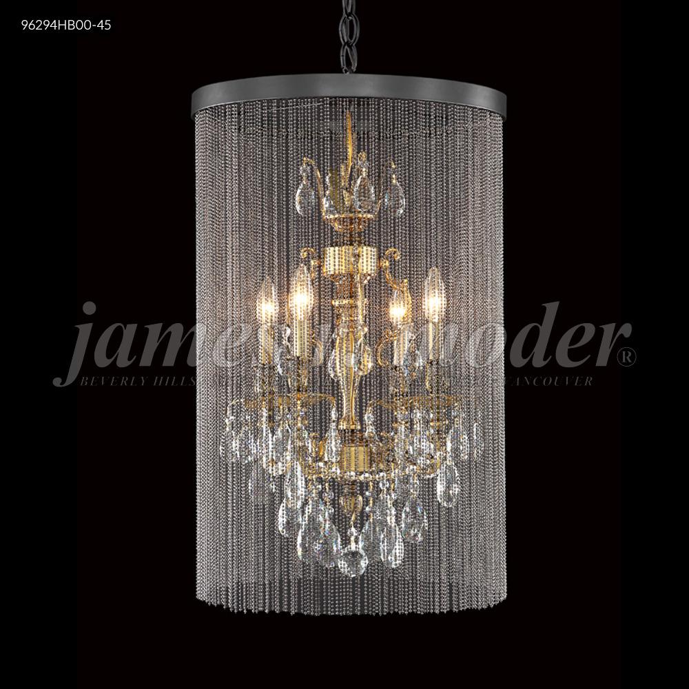 Nova Paris 4 Light Cast Brass Pendant