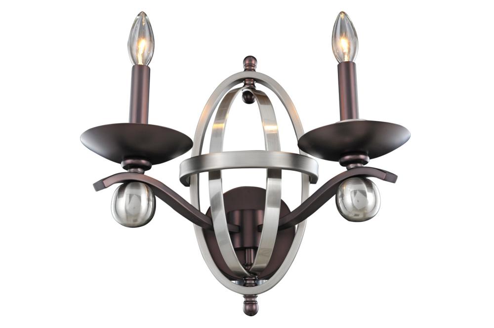 Rothwell 2 Light Wall Sconce