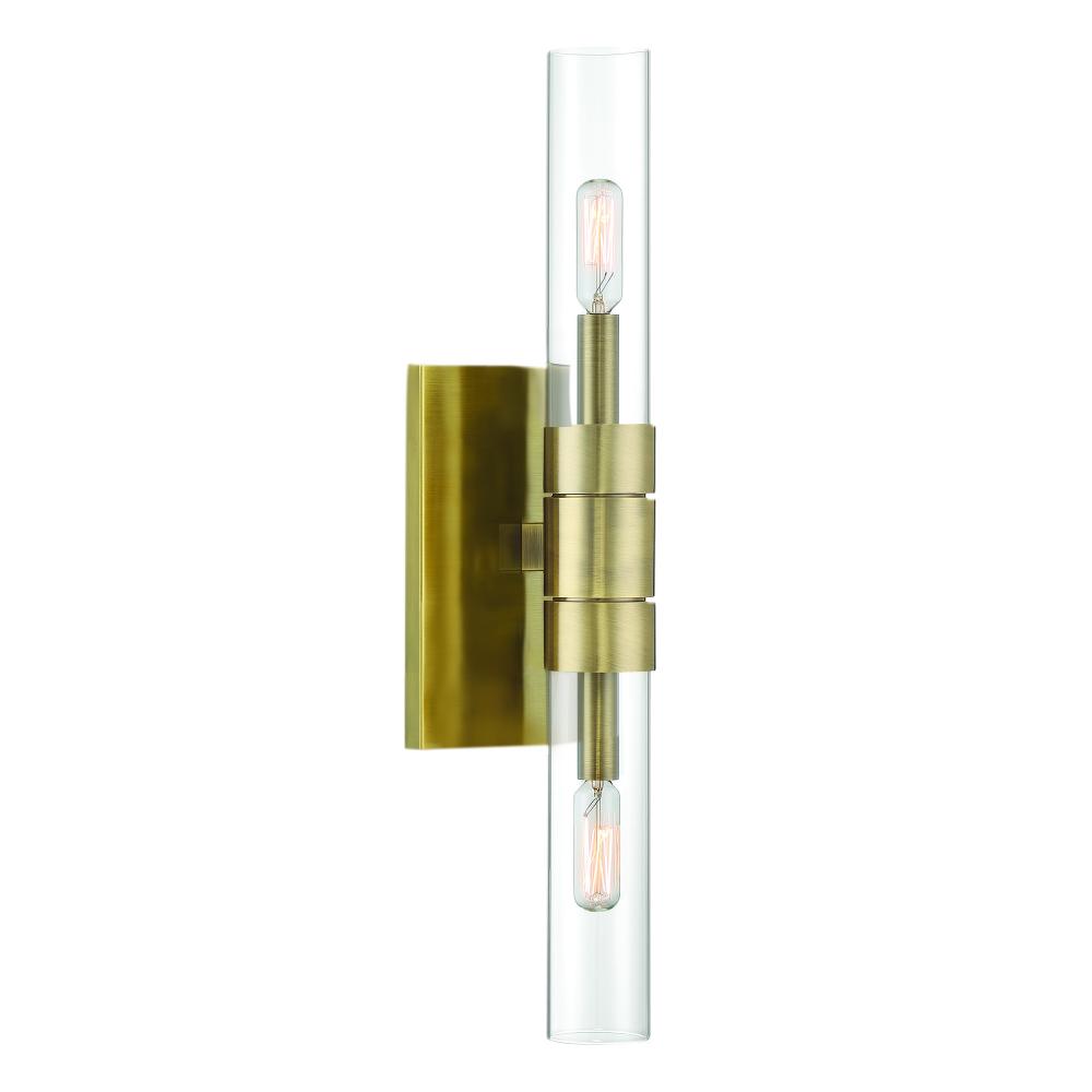 Rohe Wall Sconce - Aged Brass