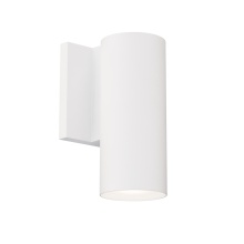 WAC US WS-W190208-CS-WT - Cylinder 8" 1-Light LED WALL SCONCE 5CCT