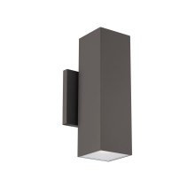 WAC US WS-W220212-CS-BZ - Cubix 12" 2-Light LED WALL SCONCE 5CCT