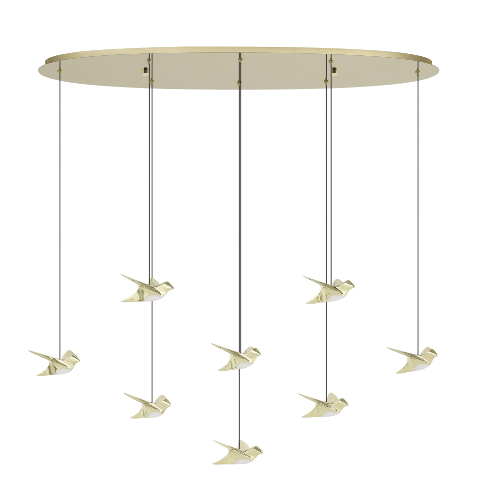 Paratebueno - 8 LT Oval Cascade Pendant