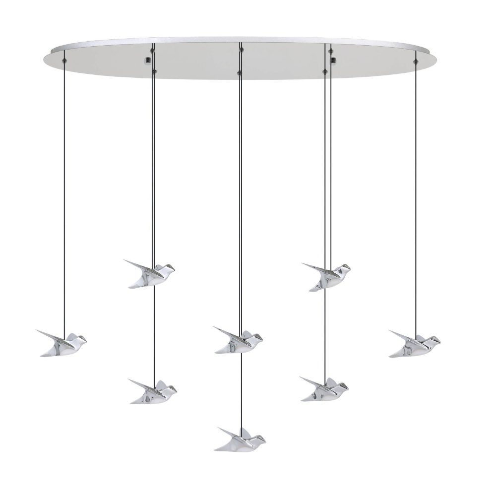Paratebueno - 8 LT Oval Cascade Pendant