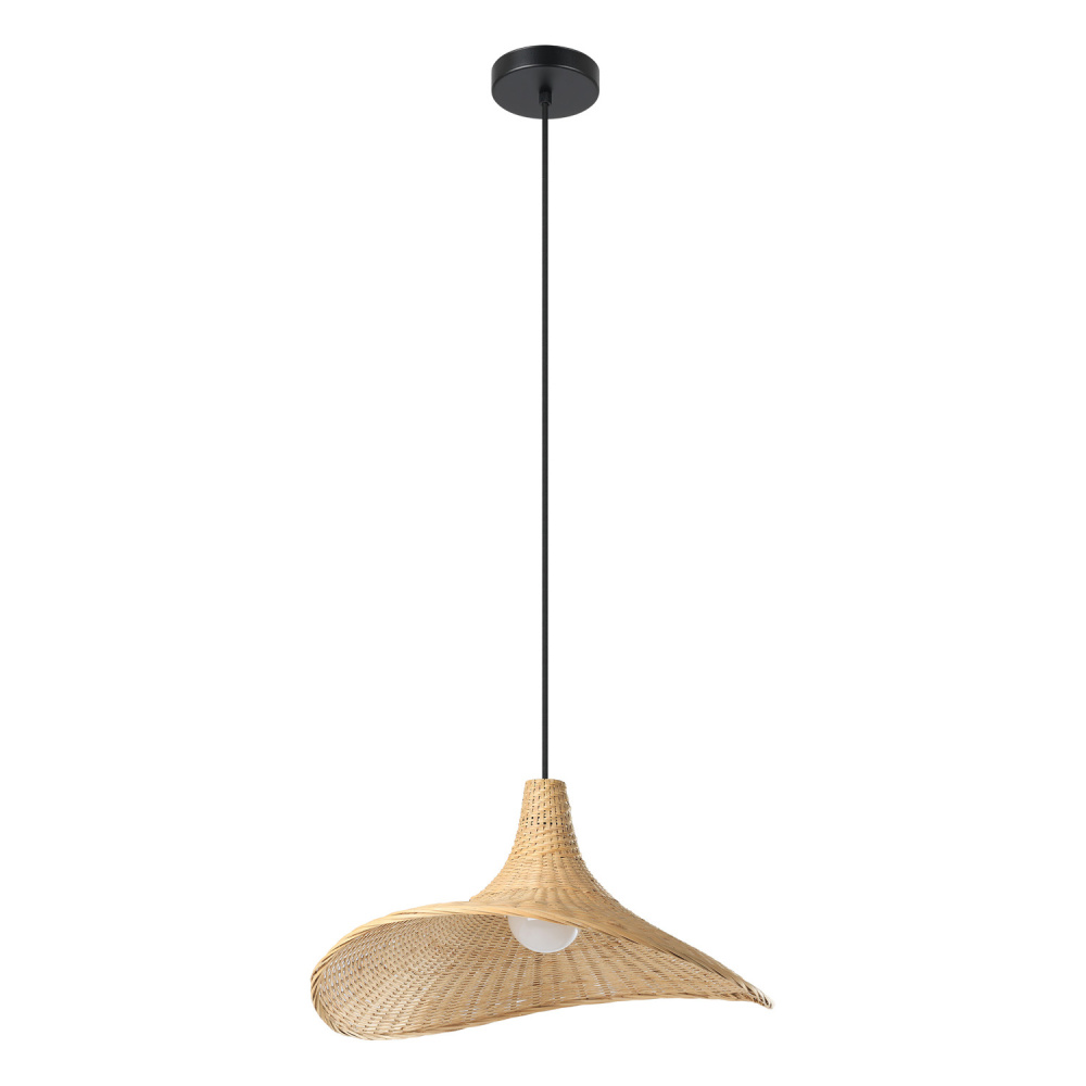 Haxey - 1 LT Bamboo Shade Pendant