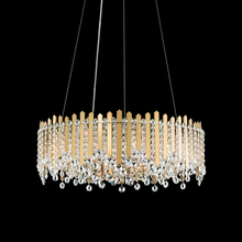 Schonbek 1870 MX8343N-401S - Chatter 12 Light 120V Pendant in Polished Stainless Steel with Clear Crystals from Swarovski