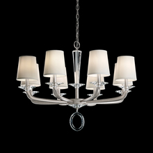 Schonbek 1870 MA1008N-06O - Emilea 8 Light 120V Chandelier in White with Clear Optic Crystal