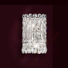 Schonbek 1870 RS8333N-48H - Sarella 2 Light 120V Wall Sconce in Antique Silver with Clear Heritage Handcut Crystal
