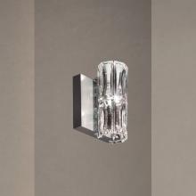 Schonbek 1870 A9950NR700255 - Verve 5 Light 110V Wall Sconce in Stainless Steel with Clear Crystals From Swarovski