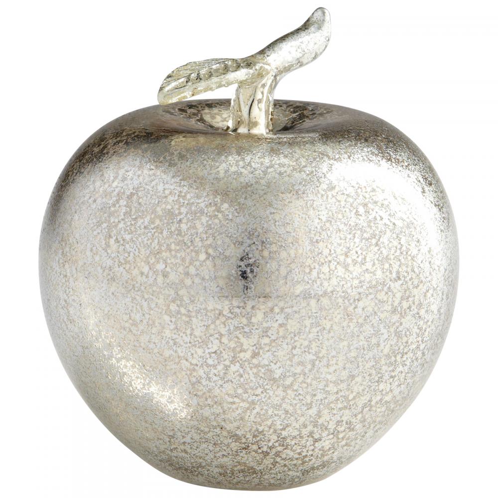 Silver Apple Sculpture