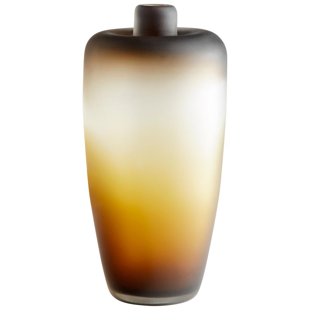 Jaxon Vase|Amber Swirl-MD