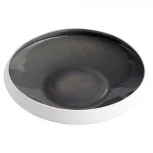 Cyan Designs 11879 - Tricolore Bowl|Grey|Textured Matte White-L