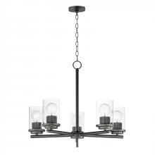 Maxim 10205CLBK - Corona-Single-Tier Chandelier