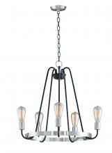 Maxim 11735BKSN - Haven-Single-Tier Chandelier