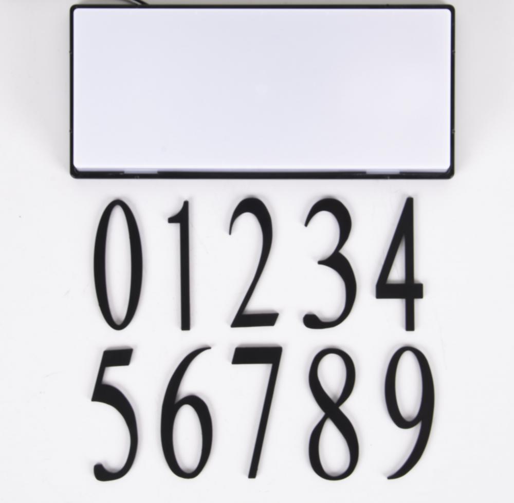 Surface Mount Address Plaque Number - 5