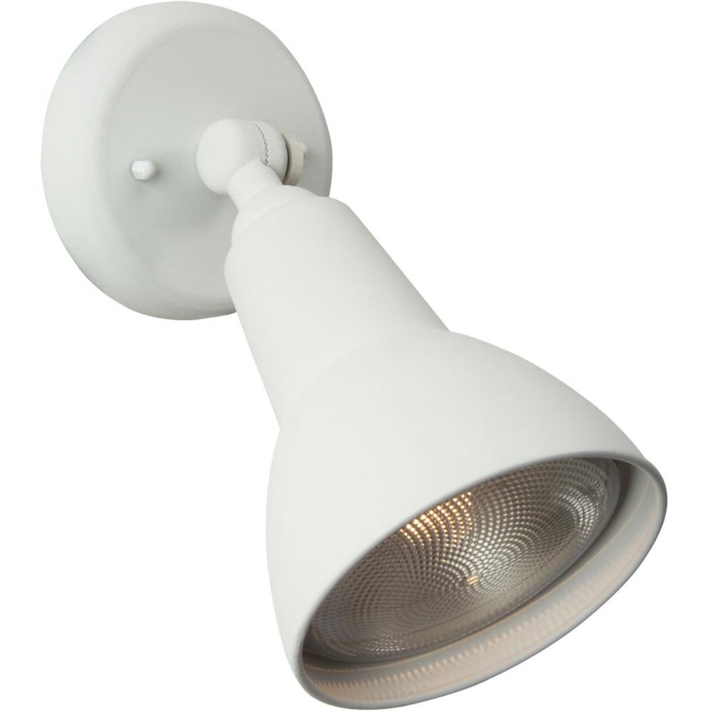 1 Light Directional Bullet in Textured White