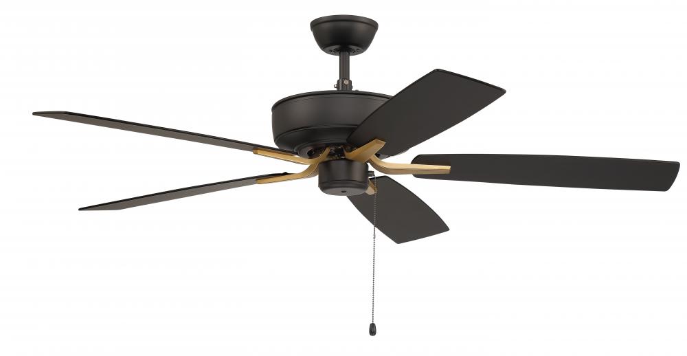 52" Ceiling Fan Ceiling Fan w/Blades