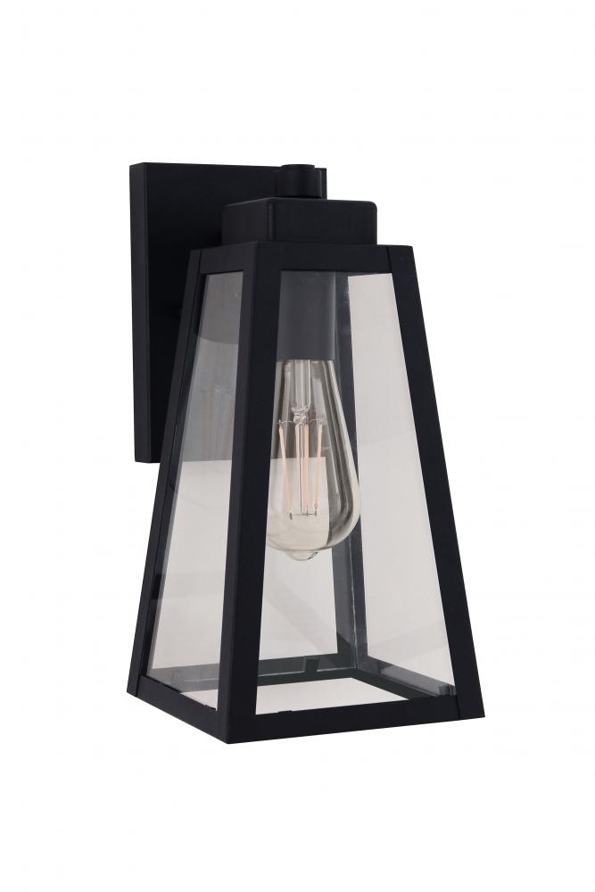 Sorano 1 Light 11.63" Outdoor Lantern in Textured Black